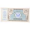 Image 1 : TWENTY FIVE CENT MILITARY PAYMENT CERTIFICATE