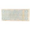Image 2 : 1864 $5 CONFEDERATE STATES OF AMERICA