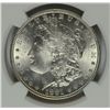Image 2 : 1881 MORGAN SILVER DOLLAR, NGC MS-64 BLAZING WHITE!