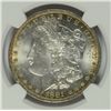 Image 2 : 1881-O MORGAN SILVER DOLLAR, NGC  MS-63  BLAZING WHITE!