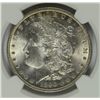 Image 2 : 1890-O MORGAN SILVER DOLLAR, NGC MS-63 BLAZING WHITE!