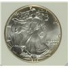 Image 2 : 1986 AMERICAN SILVER EAGLE, PCI MS-70 PERFECT  RARE!