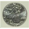 Image 2 : 1989 AMERICAN SILVER EAGLE, PCI MS-70  RARE PERFECT!  TRENDS PRICE $1600.00