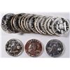 Image 1 : LOT OF ( 22 ) GEM PROOF FRANKLIN HALF DOLLARS, DATED:  1957 TO 1963