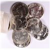 Image 1 : GEM BU ROLL OF FRANKLIN HALF DOLLARS: ( 3 ) 1960 & ( 17 ) 1960-D
