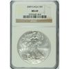 Image 1 : 2009 SILVER AMERICAN EAGLE NGC MS-69