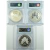 Image 2 : 20TH ANNIVERSARY 2006 SILVER AMERICAN EAGLES PCGS 69'S