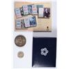 Image 1 : 1992 COLUMBUS U.S. STAMP SET, OVER $17 FACE, NIXON MEDAL 1976 MEDAL 1939-S 5c BU