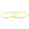 Image 2 : 22KT Yellow Gold Fancy Bangle Bracelet