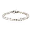 Image 1 : 14KT White Gold 2.46ctw Diamond Tennis Bracelet