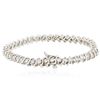 Image 2 : 14KT White Gold 2.46ctw Diamond Tennis Bracelet