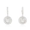 Image 1 : 14KT White Gold 2.48ctw Diamond Earrings