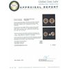 Image 3 : 14KT Yellow Gold 5.24ctw Citrine and Diamond Stud Earrings