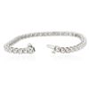 Image 3 : 14KT White Gold 4.45ctw Diamond Tennis  Bracelet