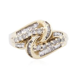 10KT Yellow Gold 0.50ctw Diamond Ring