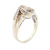 Image 3 : 10KT Yellow Gold 0.50ctw Diamond Ring