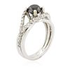 Image 3 : 14KT White Gold 1.54ctw Diamond Ring