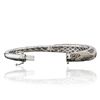 Image 3 : 14KT White Gold 2.40ctw Diamond Bangle Bracelet