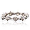 Image 1 : 14KT White Gold 15.10ctw Diamond Bracelet