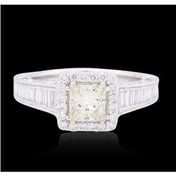 18KT White Gold 1.57ctw Diamond Ring