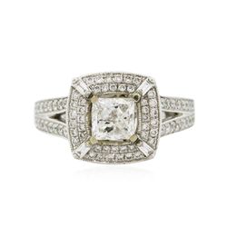 18KT White Gold 1.56ctw Diamond Ring