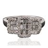 Image 1 : 14KT White Gold 1.06ctw Diamond Ring