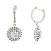 Image 2 : 14KT White Gold 2.06ctw Diamond Earrings