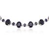 Image 2 : 14KT White Gold 60.09ctw Sapphire and Diamond Necklace