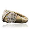 Image 2 : 14KT Yellow Gold 0.57ctw Diamond Ring