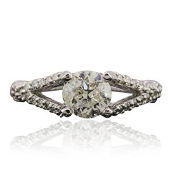 14KT White Gold 1.57ctw Diamond Ring