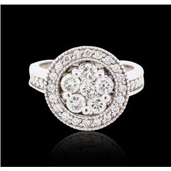 14KT White Gold 1.75ctw Diamond Ring