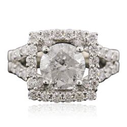 18KT White Gold 2.55ctw Diamond Ring
