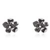 Image 1 : 14KT White Gold 1.59ctw Diamond Earrings