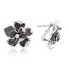Image 2 : 14KT White Gold 1.59ctw Diamond Earrings