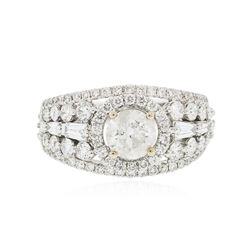 18KT White Gold 2.23ctw Diamond Ring