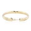 Image 3 : 14KT Yellow Gold Bangle Bracelet