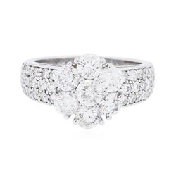 14KT White Gold 2.55ctw Diamond Ring