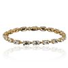 Image 1 : 10KT Yellow Gold 5.00ctw Aquamarine Bracelet