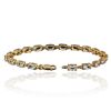Image 3 : 10KT Yellow Gold 5.00ctw Aquamarine Bracelet