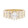 Image 1 : 14KT Yellow Gold 1.00ctw Diamond Ring