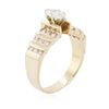 Image 3 : 14KT Yellow Gold 1.00ctw Diamond Ring