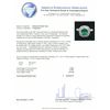 Image 4 : 14KT White Gold 1.28ct Emerald and Diamond Ring