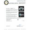 Image 3 : 14KT Two-Tone Gold 3.31ct Emerald and Diamond Ring