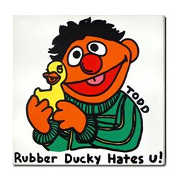 Rubber Duckie Hates You By Todd Goldman