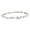 Image 3 : 14KT White Gold 4.40ctw Diamond Tennis  Bracelet