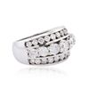 Image 2 : 14KT White Gold 1.95ctw Diamond Ring