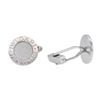 Image 2 : Bulgari 18KT White Gold Cuff Links