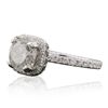 Image 2 : 18KT White Gold 2.84ctw Diamond Ring