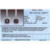Image 3 : 18KT White Gold 2.50ctw Black Diamond Earrings