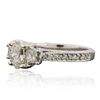 Image 2 : 14KT White Gold EGL Certified 2.31ctw Diamond Ring